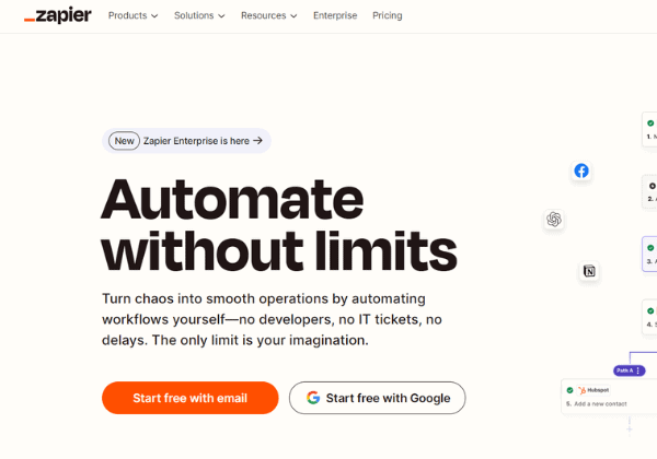 Zapier: Automating Marketing Workflows